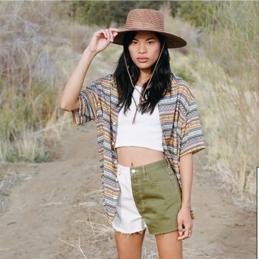 PACSUN ultra high rise vintage short sz 26